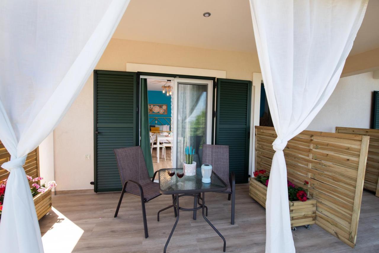 Ferienwohnung Casa De Blue Kariá Exterior foto