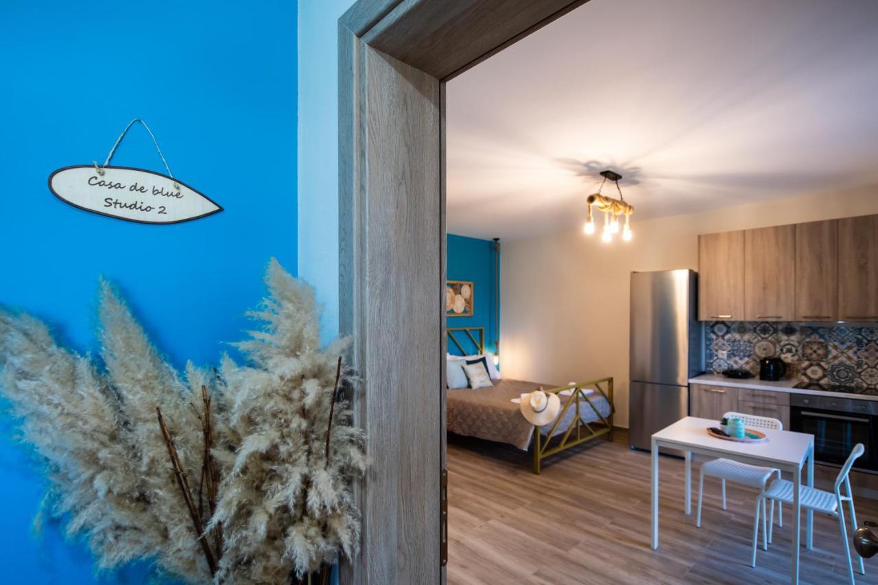 Ferienwohnung Casa De Blue Kariá Exterior foto